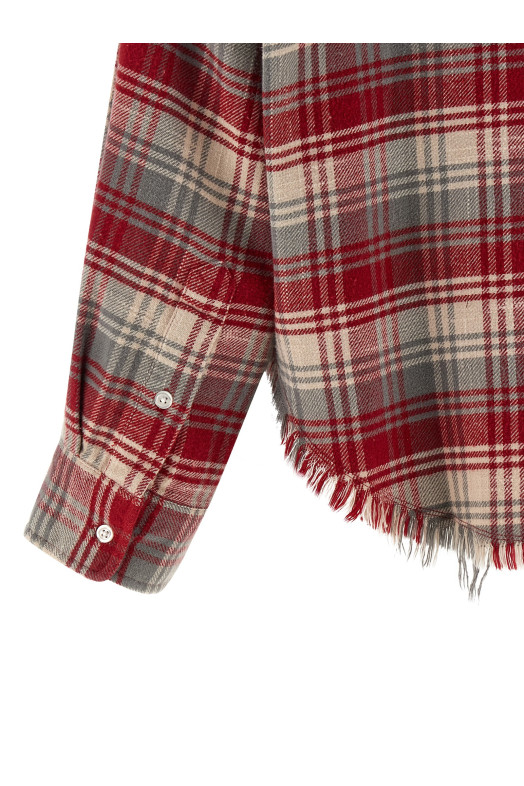 Fringed shirt Red