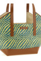 'Waves piccola' shopping bag Green