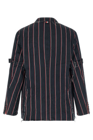 Mogador striped blazer Blue