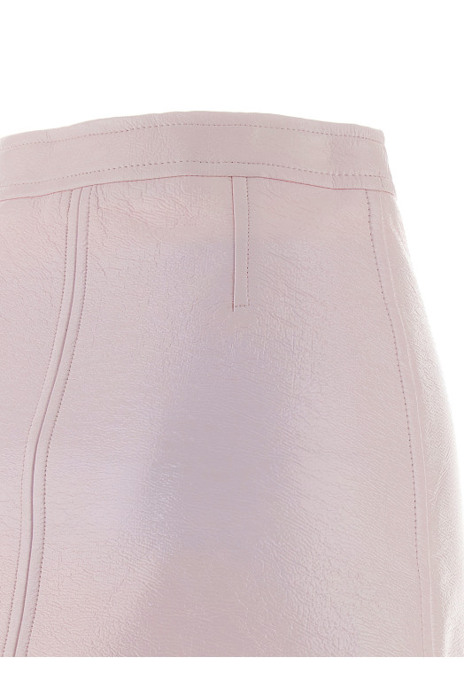 'Vinyl' skirt Pink