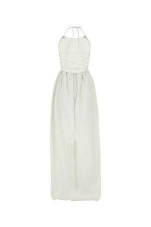 White denim Europa dress MAX MARA (2411221123600)