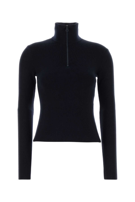 Midnight blue wool sweater BLUE COURREGES (325MPU247FI0071)
