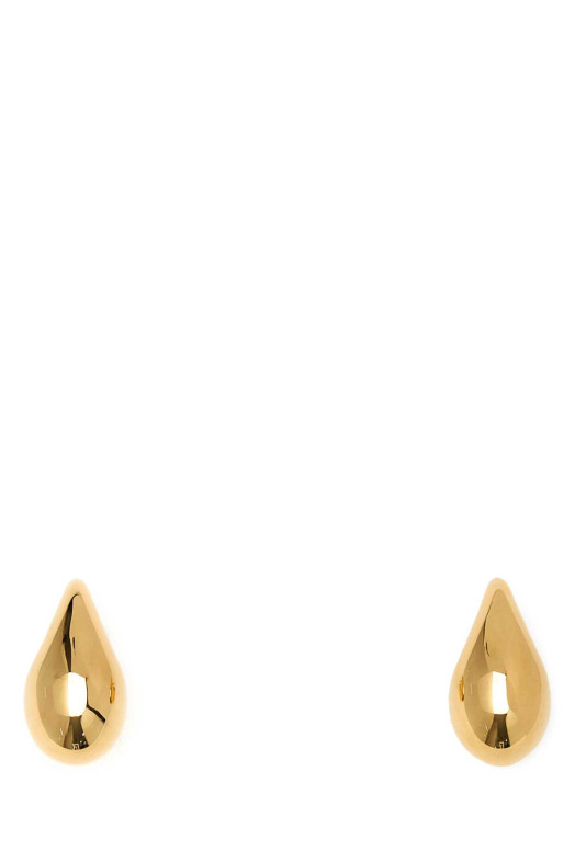 Gold silver big Drop earrings BOTTEGA VENETA (720038VAHU0)
