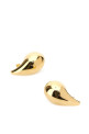 Gold silver big Drop earrings BOTTEGA VENETA (720038VAHU0)
