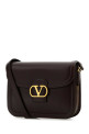 Dark brown leather 9TO5 shoulder bag VALENTINO GARAVANI (7W2B0R15UHF)