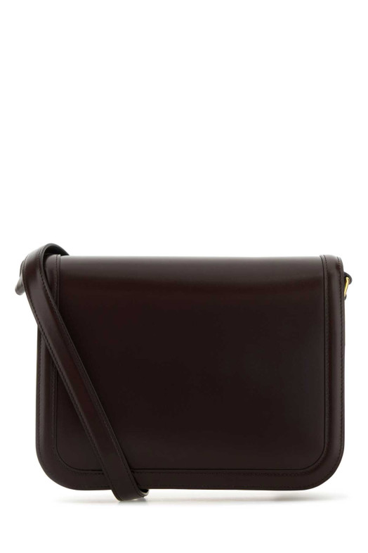 Dark brown leather 9TO5 shoulder bag VALENTINO GARAVANI (7W2B0R15UHF)