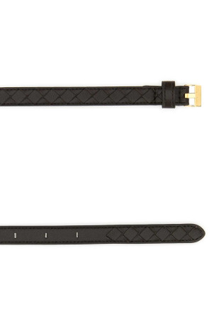 Dark brown leather Watch belt BOTTEGA VENETA (805582V4R01)