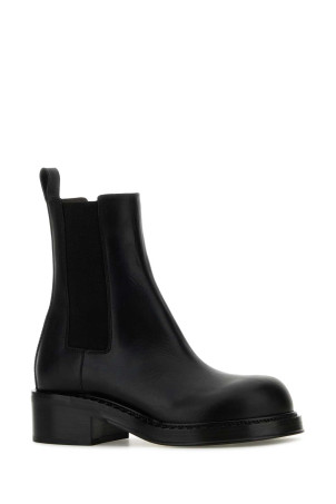Black leather Cliff ankle boots Black BOTTEGA VENETA (816523VBS50)