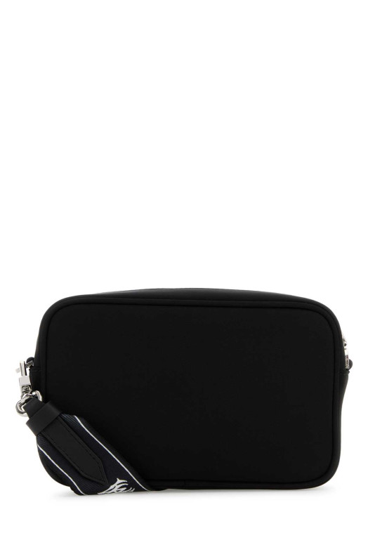 Black fabric crossbody bag Black AMIRI (AMBGCM1017)