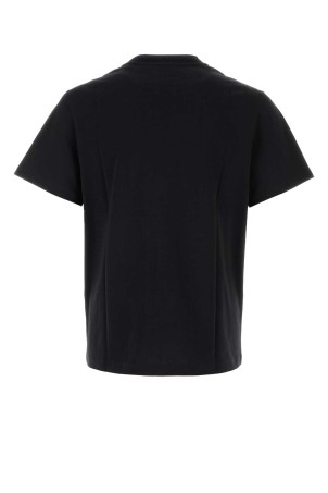 Black cotton t-shirt A.P.C. (COHBUM26388)