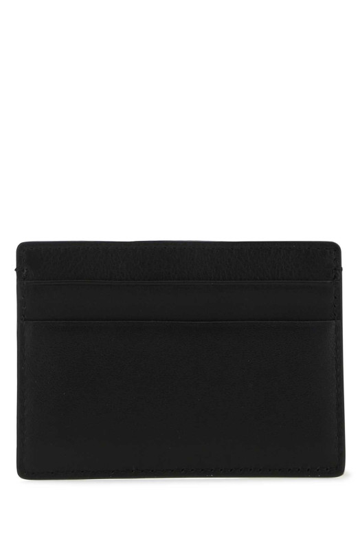 Black leather card holder VERSACE (DPN24671A03190)