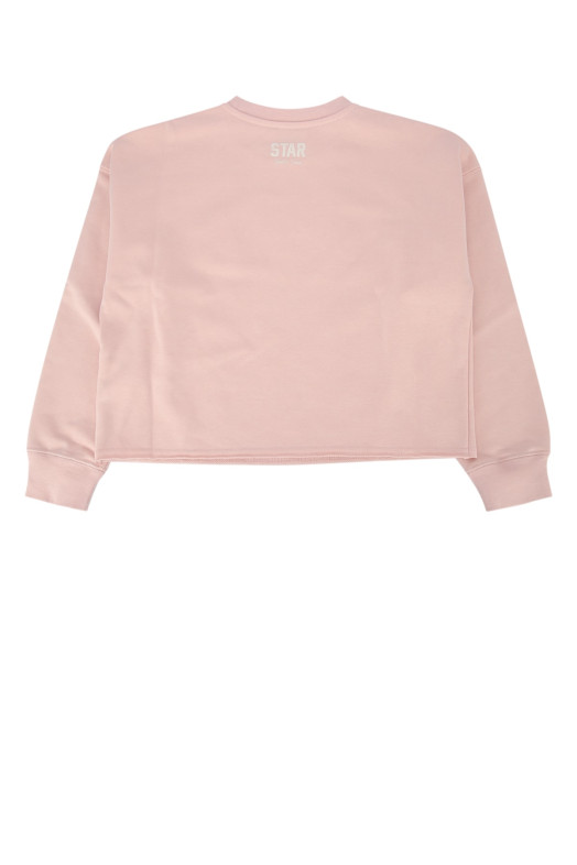 STAR GIRL'S CREWNECK CROP GOLDEN GOOSE DELUXE BRAND (GKP02629P002488)