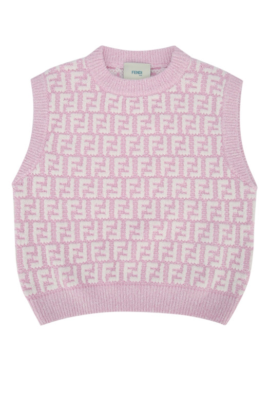 TOP FF VISCOSE KNI FENDI KIDS (JFG241AVW7)