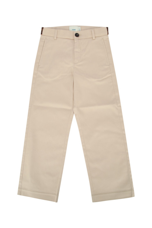 PANTALONE  EAVY GABARDINE FENDI KIDS (JMF561AS5Y)