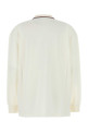 White piquet polo shirt MIU MIU (MJL019SEM11612)