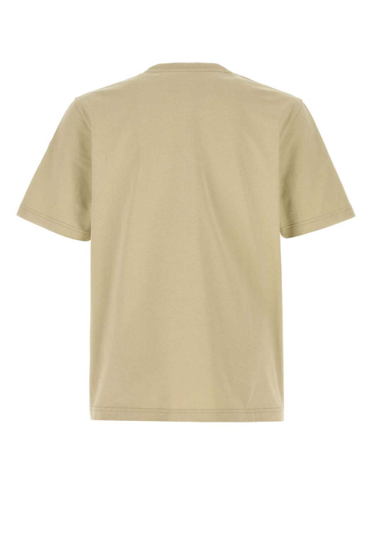 Khaki cotton t-shirt MAISON KITSUNE (PM00108KJ7025)