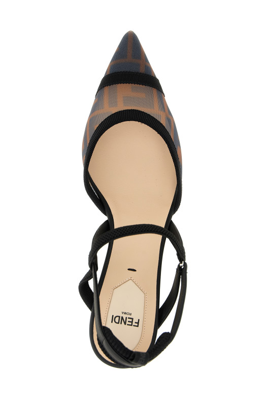'Colibrì Lite' slingback Black