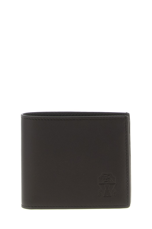 Leather wallet Brown