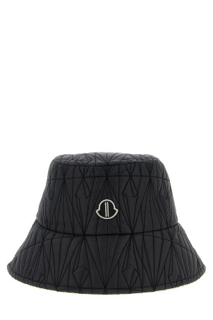 Bucket hat Moncler + Rick Owens Black