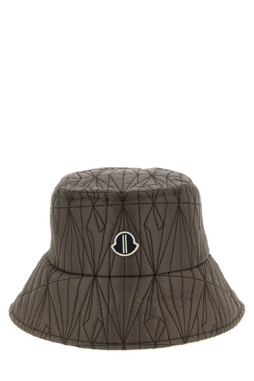 Bucket hat Moncler + Rick Owens Brown