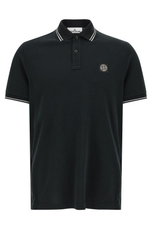 '2200010' polo shirt Black