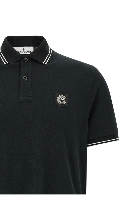 '2200010' polo shirt Black