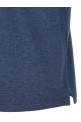 Tricolor detail polo shirt Blue