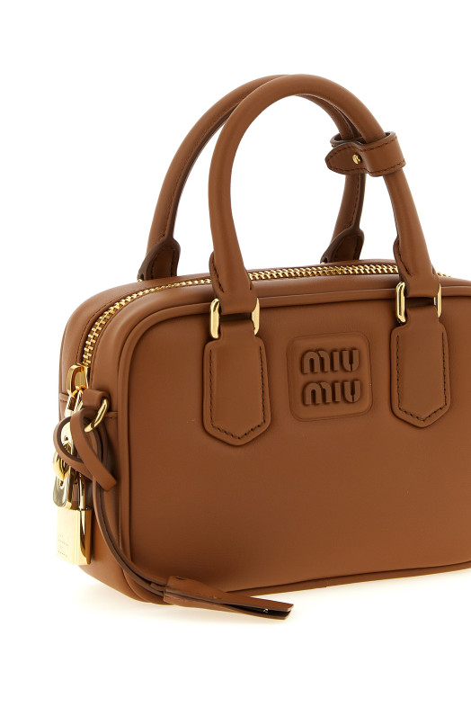 'Arcadie' mini handbag Brown