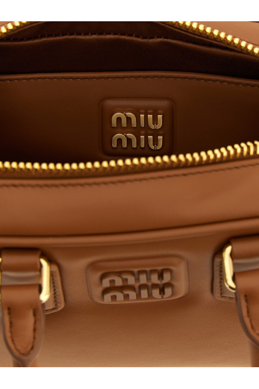 'Arcadie' mini handbag Brown