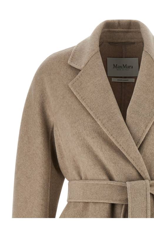 'MxMaceri' coat Beige