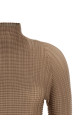 'Wooly Pleats-66' blouse Beige