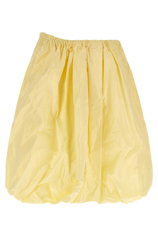Tec taffeta skirt Yellow