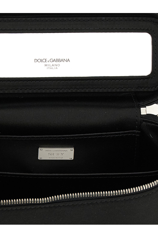 'Sicily' medium shoulder bag Black