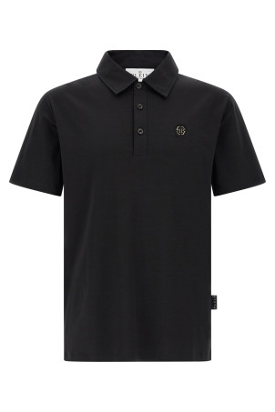 'Classic' polo shirt Black