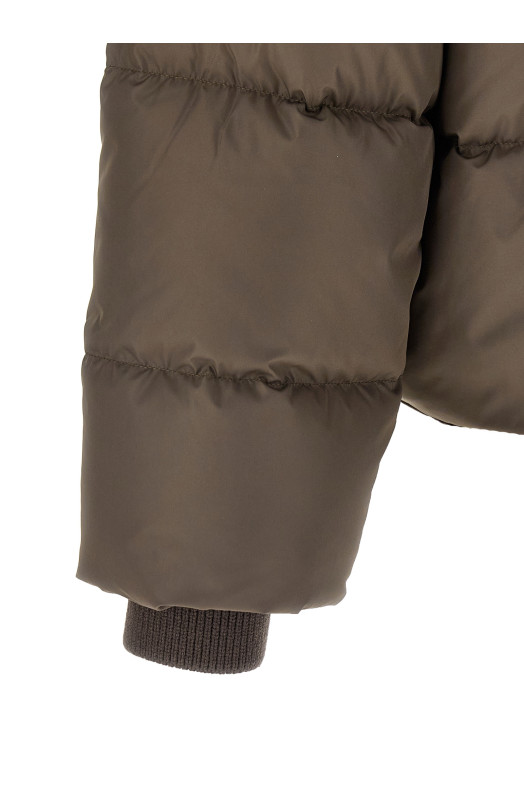 Moncler + Rick Owens 'Cyclopic' down jacket Brown