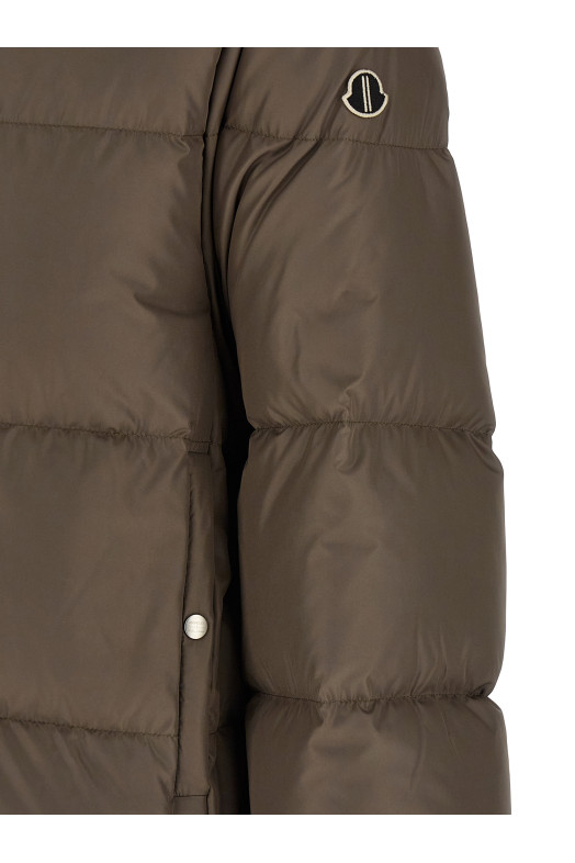 Moncler + Rick Owens 'Cyclopic' down jacket Brown