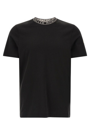Logo crew neck t-shirt Black