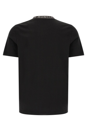 Logo crew neck t-shirt Black