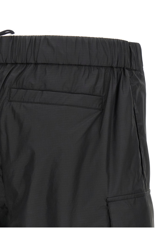 Ripstop bermuda shorts Black