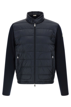 Padded cardigan Blue