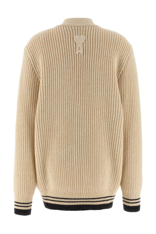 'College' cardigan Beige