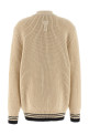 'College' cardigan Beige