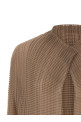 'Wooly Pleats-66' cardigan Beige