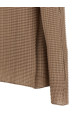 'Wooly Pleats-66' cardigan Beige