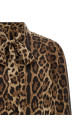 'Leopardo' shirt Brown