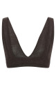 'Baby Girl' bra Brown