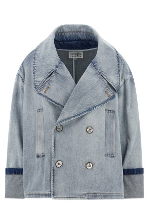 Double-breasted jacket BLUE