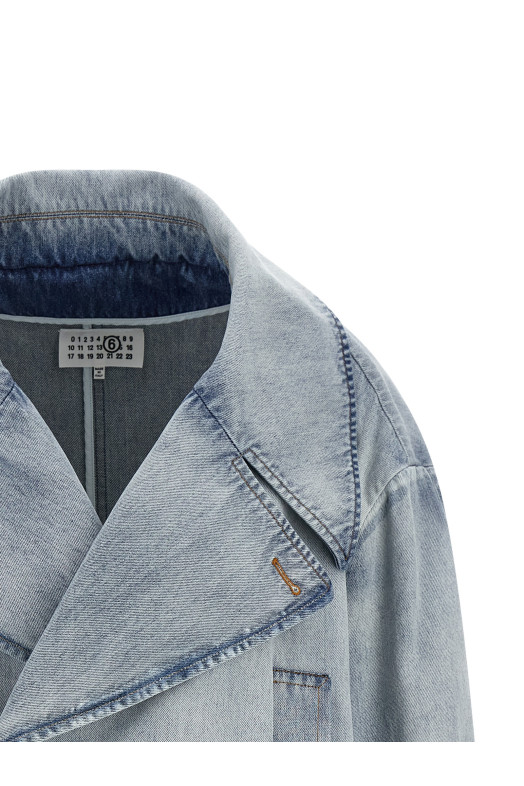 Double-breasted jacket BLUE