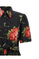 'Bouquet Rose' dress Black
