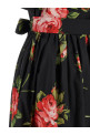 'Bouquet Rose' dress Black